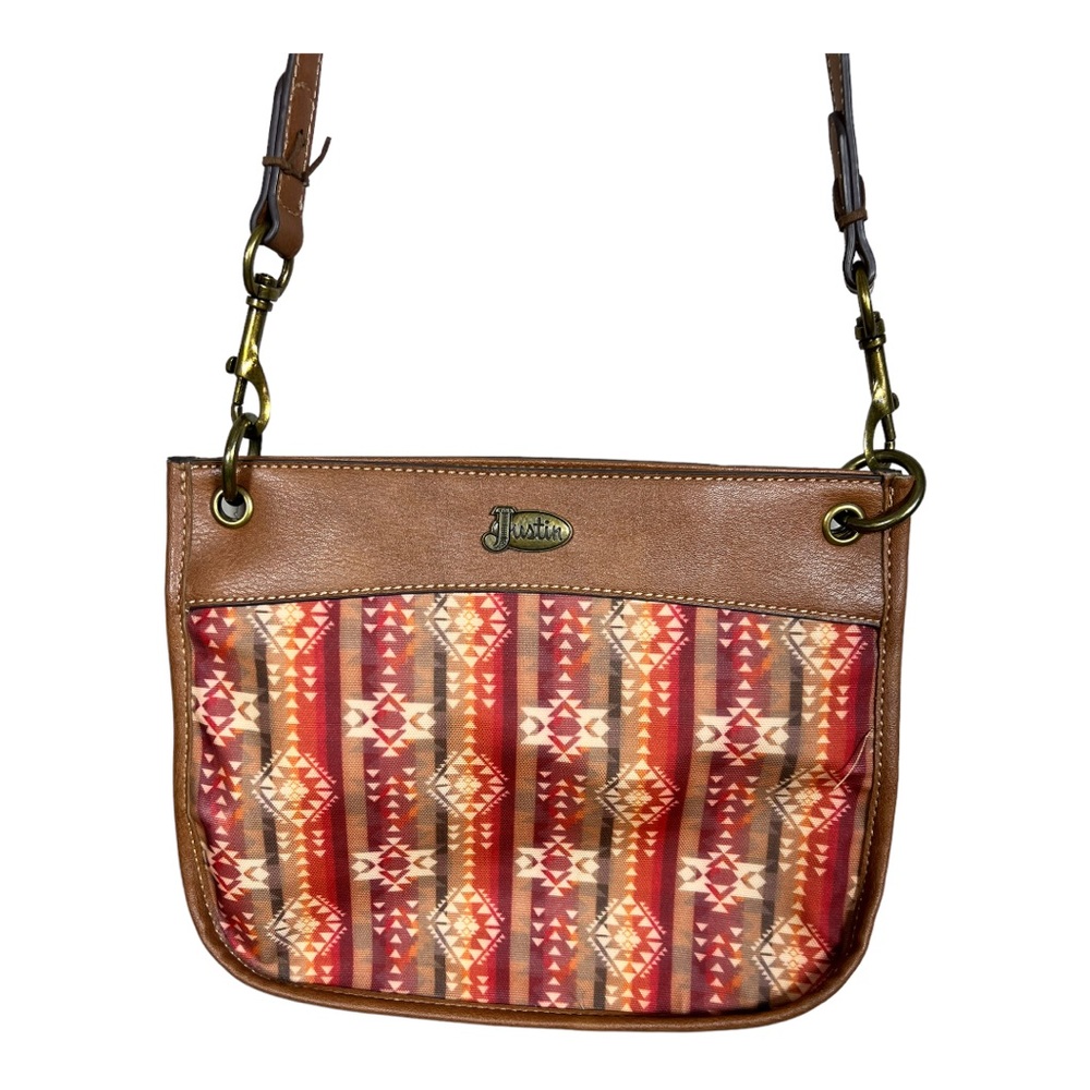 Justin‎ Coated Canvas Bag
